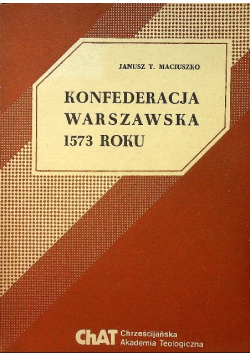 Konfederacja warszawska 1573 roku