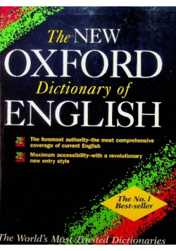 The New Oxford Dictionary of English