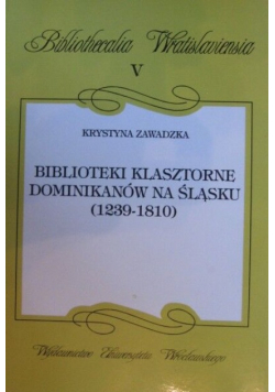 Biblioteki klsztorne dominikanów na śląsku