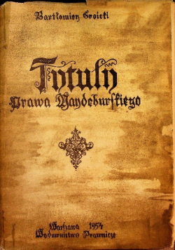 Tytuły prawa majdeburskiego