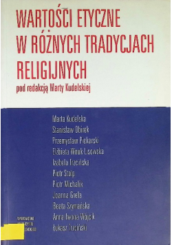 Wartości etyczne w różnych tradycjach religijnych