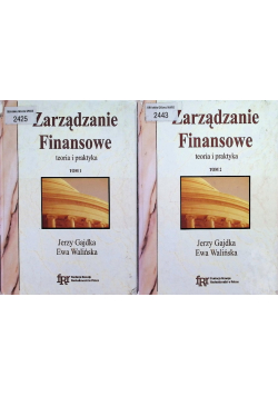 Zarządzanie finansowe teoria i praktyka Tom 2