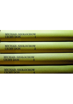 Cichy don Tom 1 do 4