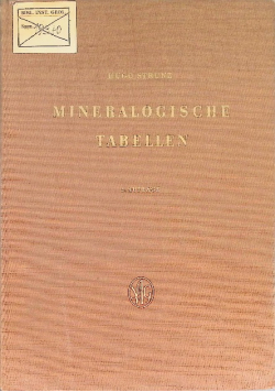 Mineralogische tabellen