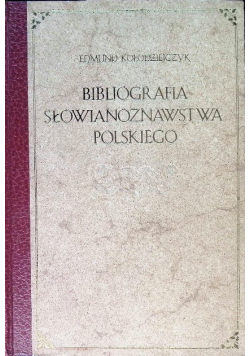Bibliografia słowianoznawstwa polskiego