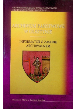 Archiwum Państwowe w Olsztynie.