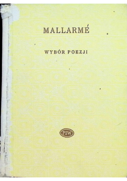 Mallarme Wybór poezji