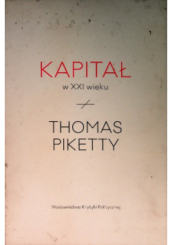 Kapitał w XXI wieku