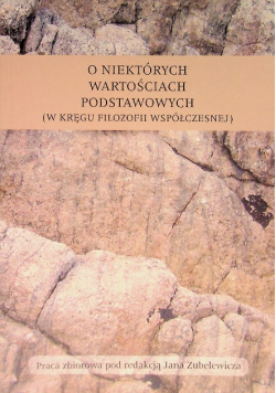 O niektórych wartościach podstawowych