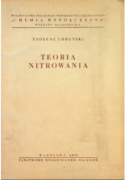 Teorie nitrowania