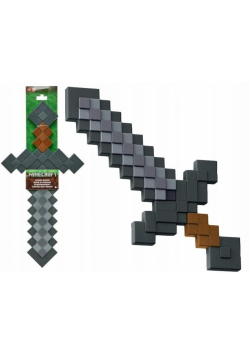 Minecraft Stone Sword Miecz pikselowy