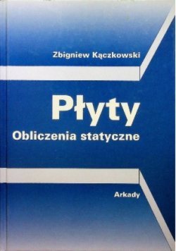 Płyty obliczenia statyczne