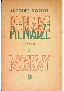 Pieniądze płyną z Moskwy 1937 r.