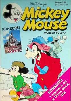 Mickey Mouse wersja polska Marzec 1991