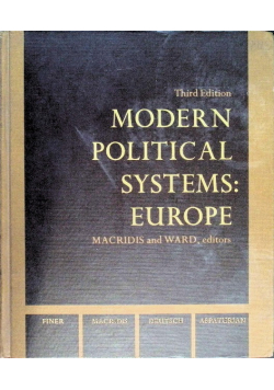 Modern Political Systems: Europe