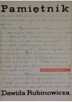 Pamiętnik Dawida Rubinowicza
