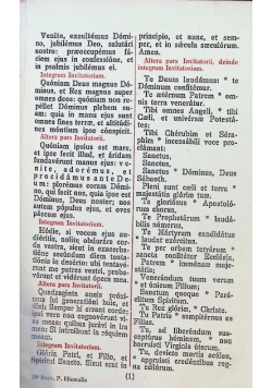 Breviarium Romanum Pars Hiemalis 1949 r.