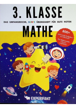 3 Klasse Mathe Das umfangreiche bunte Übungsheft für gute Noten