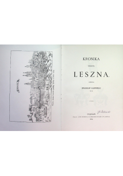 Kronika miasta Leszna
