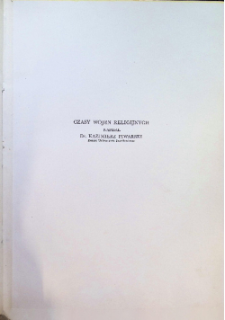 Czasy Wojen Religijnych 1948r.