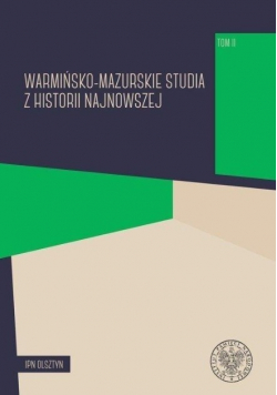 Warmińsko-mazurskie studia z historii najnowszej