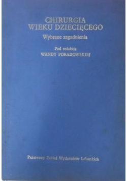 Chirurgia wieku dziecięcego