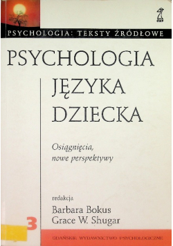 Psychologia języka dziecka
