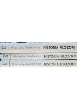 Historia filozofii Tom 1 do 3