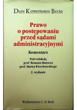Prawo o postępowaniu przed sądami administracyjnymi