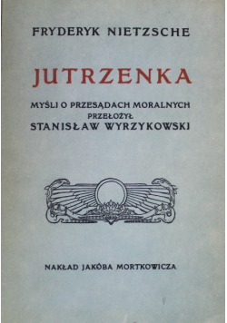 Jutrzenka Myśl o przesądach moralnych