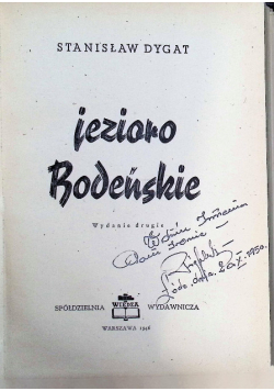 Jezioro Bodeńskie 1946 r.