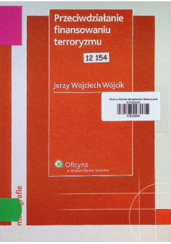 Przeciwdziałanie finansowaniu terroryzmu