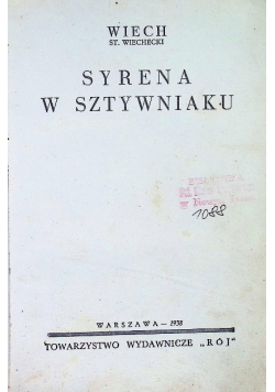 Syrena w sztywniaku 1938 r.
