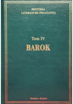 Historia literatury polskiej Tom IV Barok
