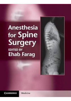 Farag anesthesia for spine surgery