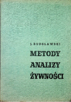 Metody Analizy Żywności