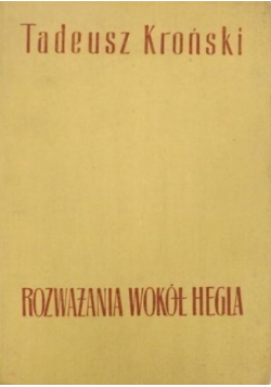 Rozważania wokół Hegla