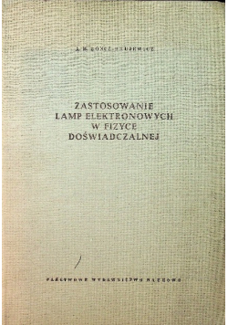 Zastosowanie lamp elektronowych w fizyce doświadczalnej