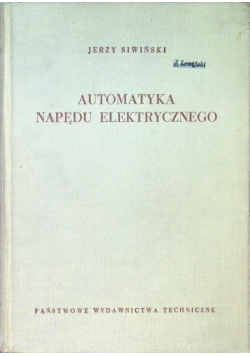 Automatyka napędu elektrycznego