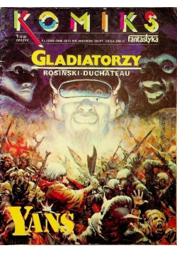 Komiks Fantastyka Nr 1 Gladiatorzy
