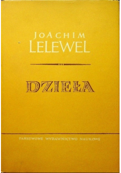 Lelewel Dzieła Tom II