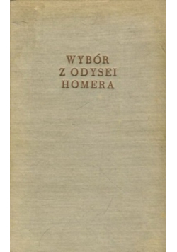 Wybór z Odysei Homera