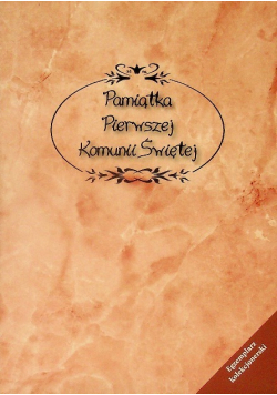Pamiątka Pierwszej Komunii Świętej