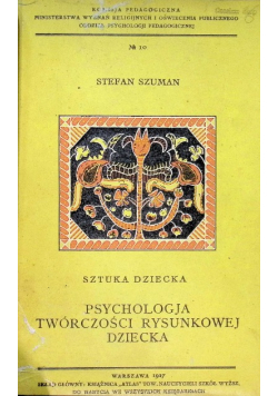 Sztuka dziecka psychologja twórczości rysunkowej dziecka, 1927 r.