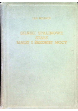 Silniki spalinowe stałe małej i średniej mocy