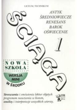 Ściąga 1a Antyk średniowiecze renesans