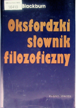 Oksfordzki słownik filozoficzny