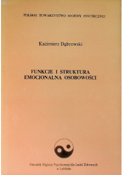 Funkcje i struktura emocjonalna osobowości