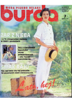 Burda moda piękno relaks Nr 7 / 1993