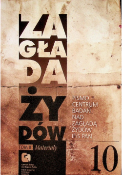 Zagłada Żydów Studia i Materiały Rocznik 8